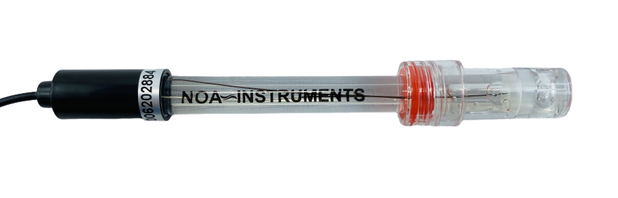 pH-Gel-Elektrode mit BNC-Anschluss transparent