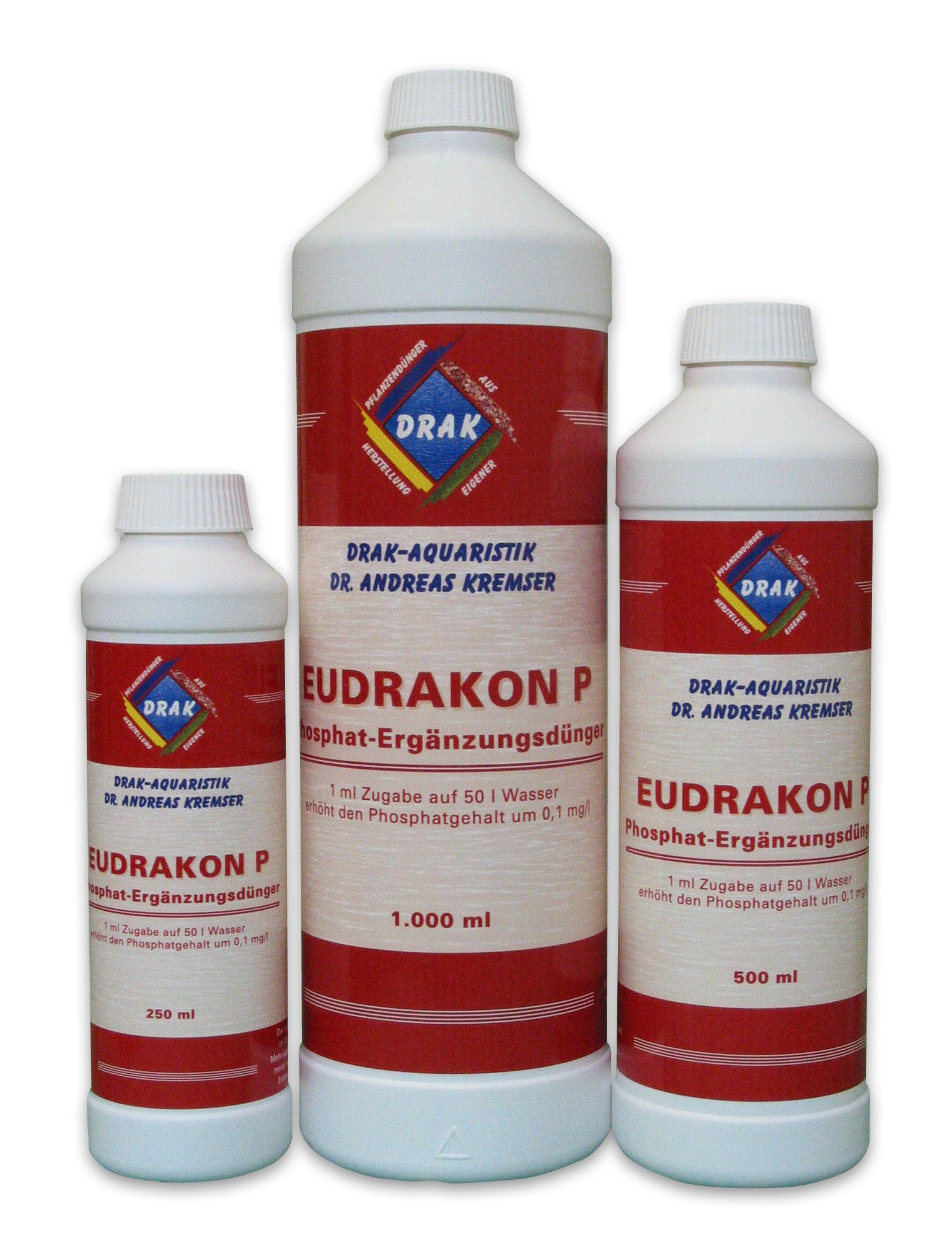 Eudrakon P Phosphatdünger Flaschen