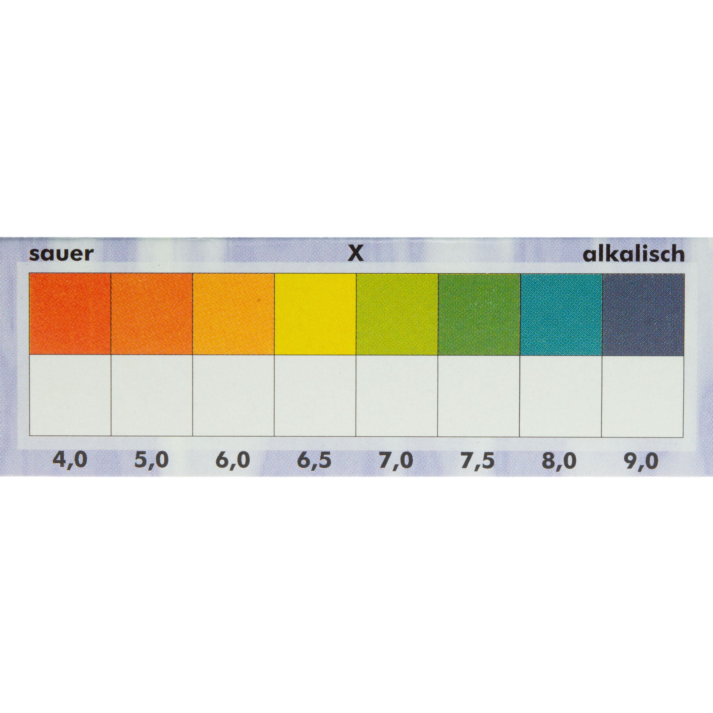 Zoobest-Farbkarte pH-Test